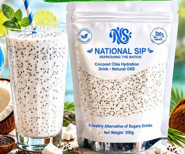 Chia Coconut Hydration Powder(Coconut Milk Powder)
